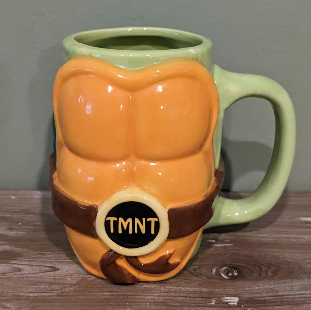 Just Funky Over Sized Ninja Turtle Large 32oz Mug